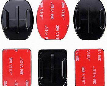 GOPRO CURVED + FLAT ADHESIVE MOUNTS - AACFT-001